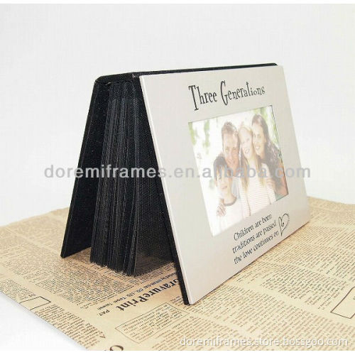 SHENZHEN Unique aluminum photo album with frame cover